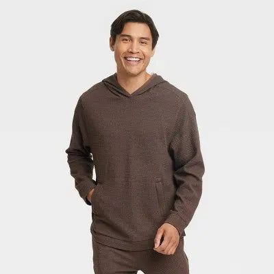 Open Box - Men's Textured Fleece Hoodie - All in Motion All in MotionBullseye Deals