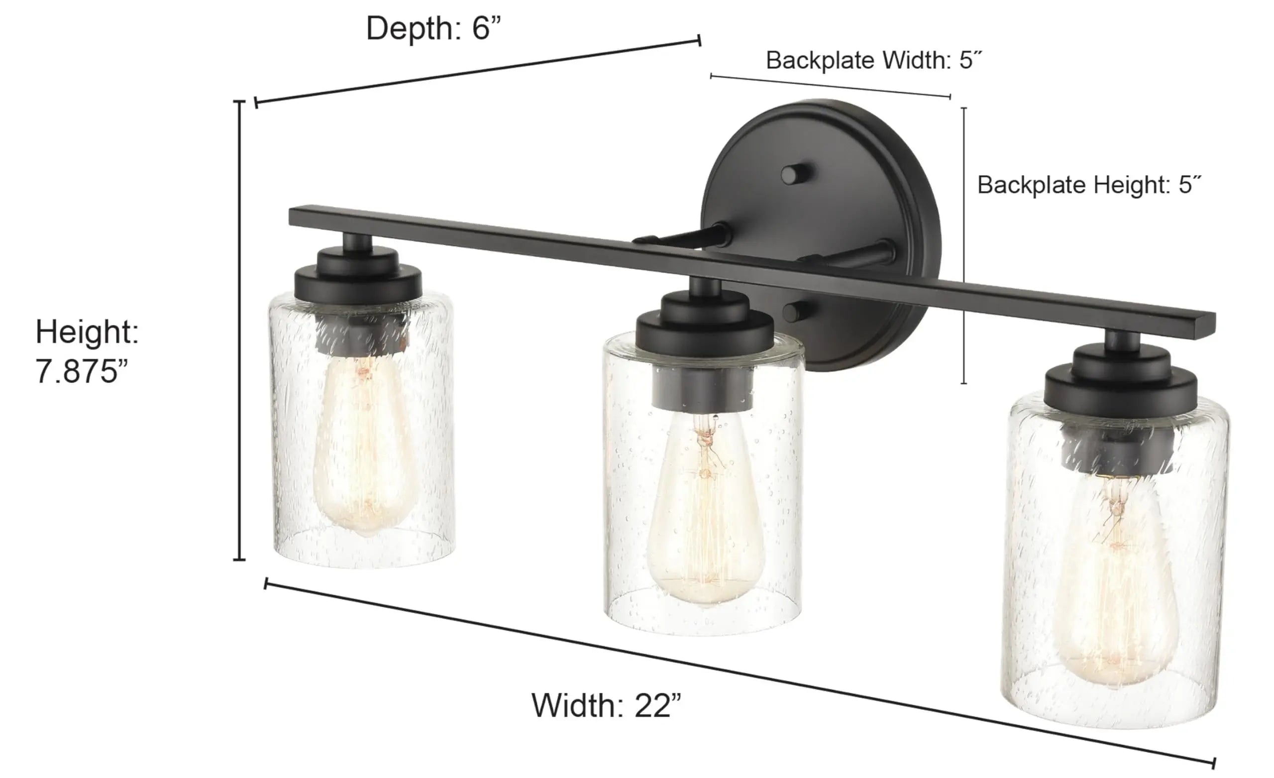 Open Box - Millennium Lighting 3683-MB - Bathroom Fixtures Indoor Lighting Millennium LightingBullseye Deals
