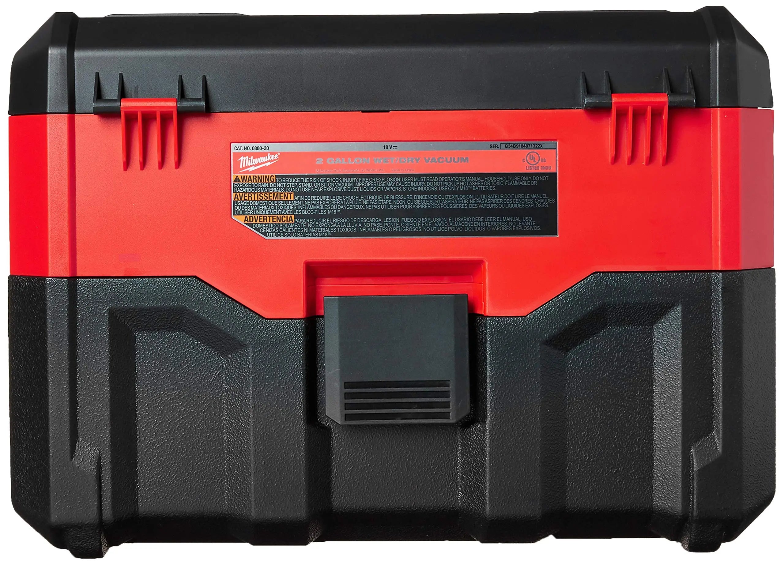 Open Box - Milwaukee 0880-20 M18 18-Volt Lithium-Ion Cordless Wet/Dry Vacuum (Tool-Only) MilwaukeeBullseye Deals