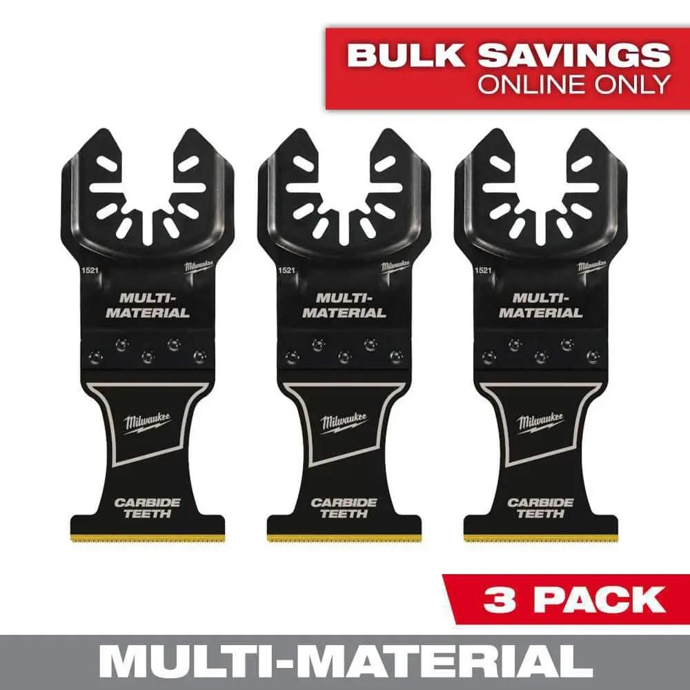 Open Box -  Milwaukee 1-3/8  Titanium Enhanced Carbide Teeth Extreme Material Blade MilwaukeeBullseye Deals