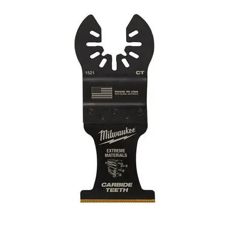 Open Box -  Milwaukee 1-3/8  Titanium Enhanced Carbide Teeth Extreme Material Blade MilwaukeeBullseye Deals