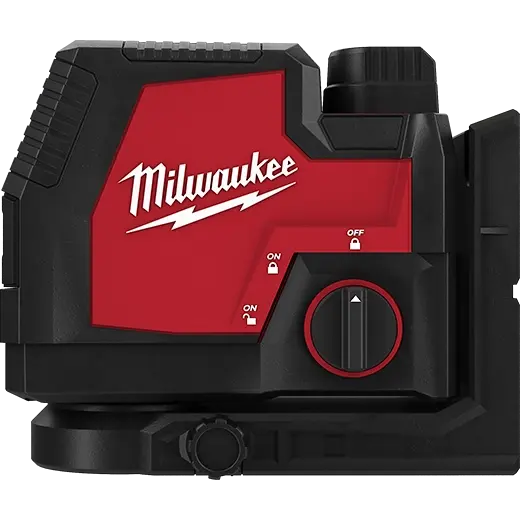 Open Box -  Milwaukee 100 ft. REDLITHIUM Lithium-Ion USB Green Rechargeable Cross Line Laser Level with Charger MilwaukeeBullseye Deals