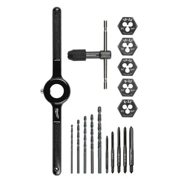 Open Box -  Milwaukee 17-Piece SAE Tap and Die Set MilwaukeeBullseye Deals