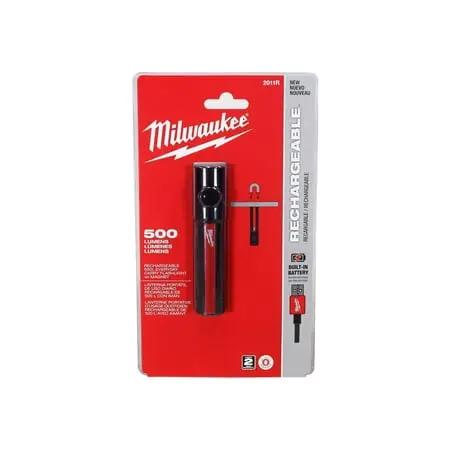 Open Box -  Milwaukee 2011R 500 Lumens EDC Internal Rechargeable Flashlight with Magnet MilwaukeeBullseye Deals