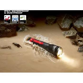 Open Box -  Milwaukee 2107 325-Lumen LED Focusing Flashlight MilwaukeeBullseye Deals