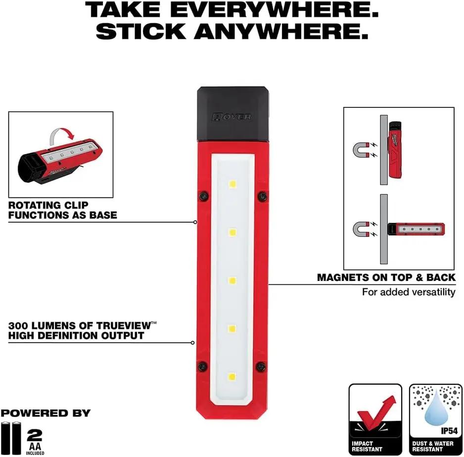 Open Box -  Milwaukee 2108 - ROVER 300 Lumens Magnetic LED Flood Light MilwaukeeBullseye Deals