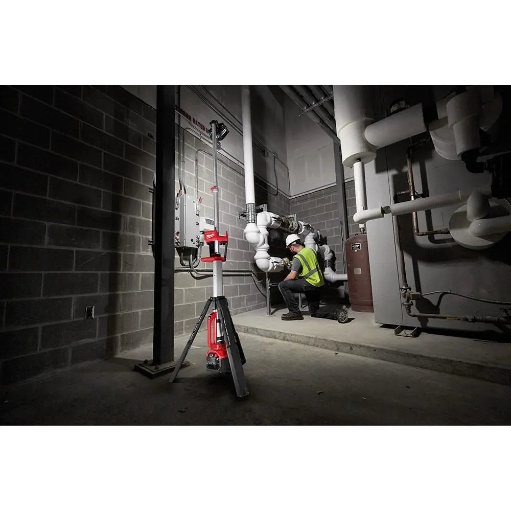 Open Box -  Milwaukee 2131-20 M18 18-Volt Lithium-Ion Cordless Rocket Dual Power Tower Light MilwaukeeBullseye Deals