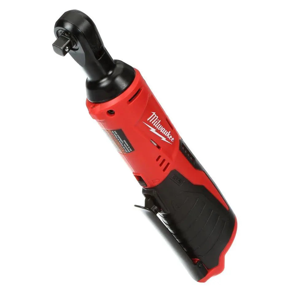 Open Box -  Milwaukee 2457-20 M12 12-Volt Lithium-Ion Cordless 3/8 in. Ratchet (Tool-Only) MilwaukeeBullseye Deals