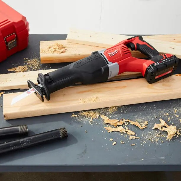 Open Box -  Milwaukee 2621-20 M18 18-Volt Lithium-Ion Cordless Reciprocating Saw (Tool-Only) MilwaukeeBullseye Deals