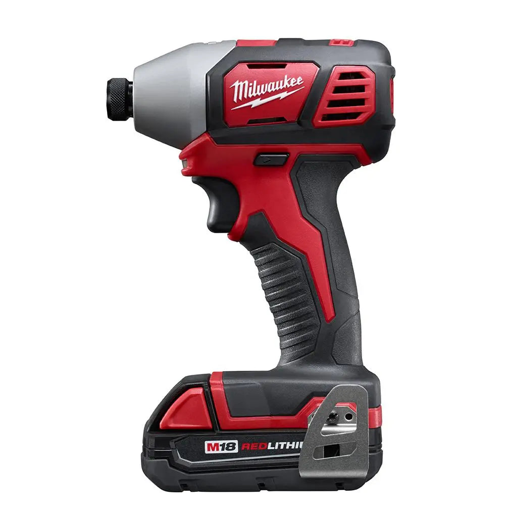Open Box -  Milwaukee 2691-22 Compact Drill and Impact Driver Combo Kit 18-Volt MilwaukeeBullseye Deals