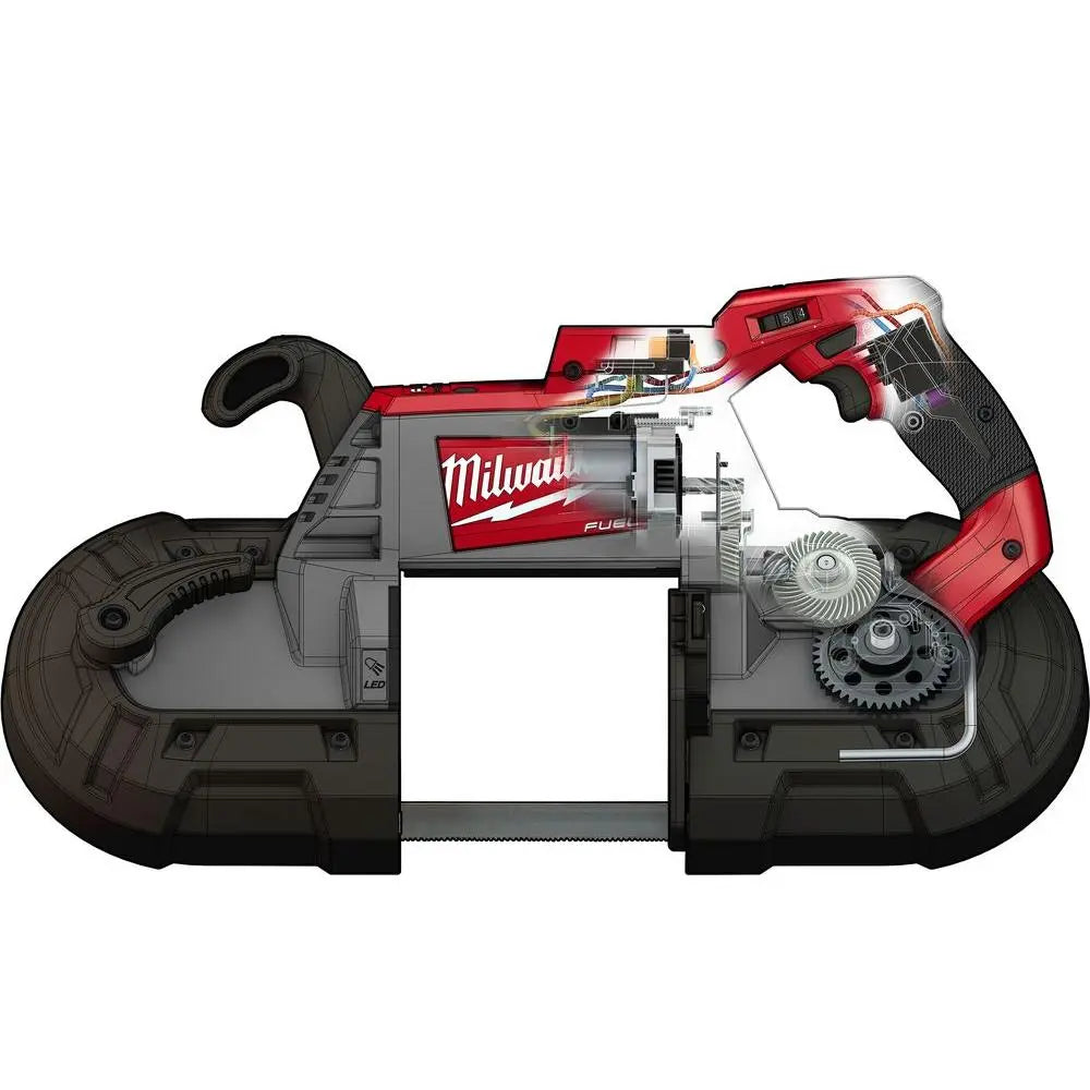 Open Box -  Milwaukee 2729-20 M18 FUEL 18-V Brushless Cordless Deep Cut Band Saw (Tool-Only) MILWAUKEEBullseye Deals
