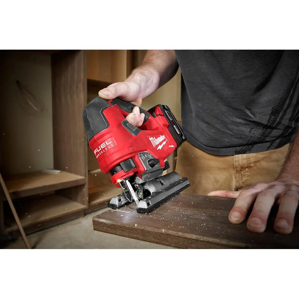 Open Box -  Milwaukee 2737-20 M18 FUEL 18-V Lithium-Ion Brushless Cordless Jig Saw Tool-Only MilwaukeeBullseye Deals