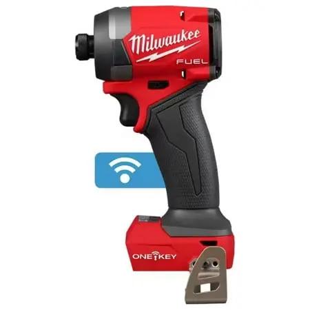 Open Box -  Milwaukee 2957-20 M18 FUEL ONE-KEY 18V Lithium-Ion Brushless Cordless 1/4 in. Hex Impact Driver (Tool-Only) MilwaukeeBullseye Deals