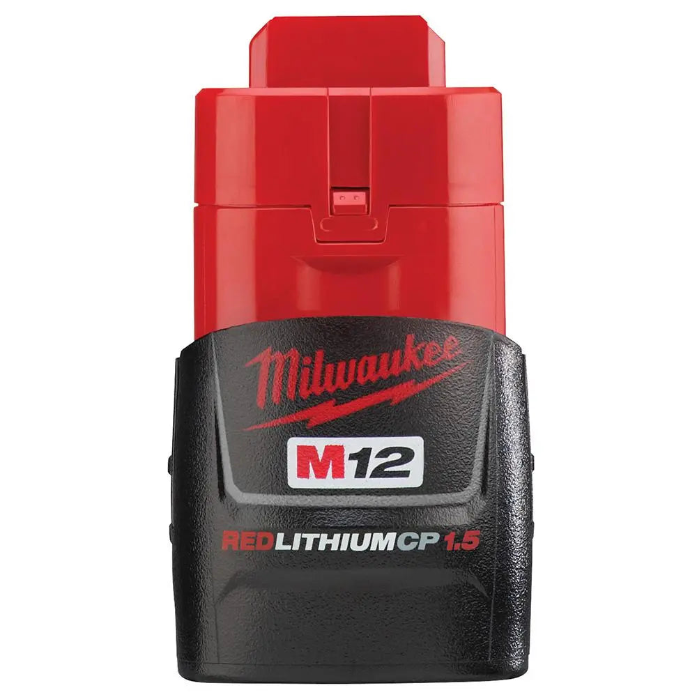 Open Box -  Milwaukee 48-11-2401 M12 RED LITHIUM 12-Volt Lithium-ion Cordless Tool Battery MilwaukeeBullseye Deals