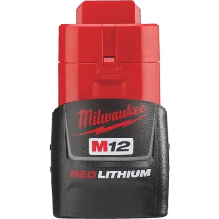 Open Box -  Milwaukee 48-11-2401 M12 RED LITHIUM 12-Volt Lithium-ion Cordless Tool Battery MilwaukeeBullseye Deals