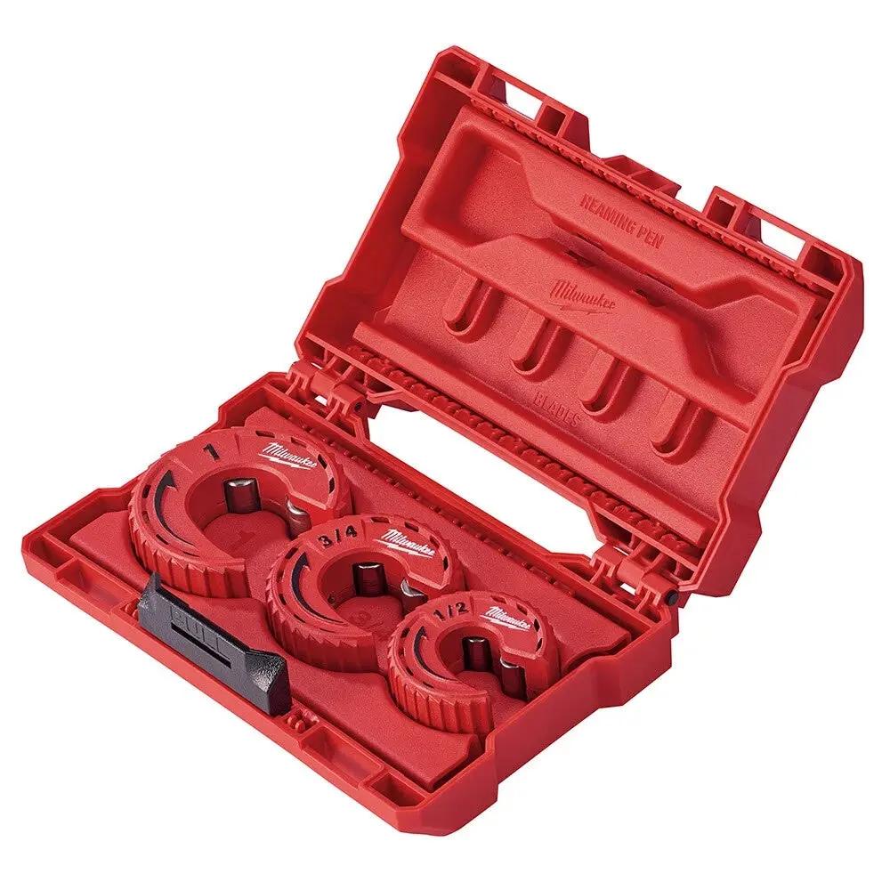 Open Box -  Milwaukee 48-22-4263 Close Quarters Tubing Cutter Set (3-Piece) MilwaukeeBullseye Deals