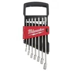 Open Box -  Milwaukee 48-22-9507 Combination Metric Wrench Set (7-Piece) MilwaukeeBullseye Deals