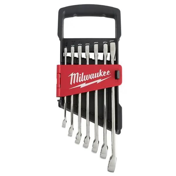 Open Box -  Milwaukee 48-22-9507 Combination Metric Wrench Set (7-Piece) MilwaukeeBullseye Deals