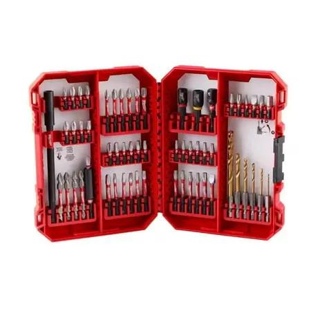 Open Box -  Milwaukee 48-32-4097 Shockwave Impact Duty Alloy Steel Screw Driver Bit Set (60-Piece) MilwaukeeBullseye Deals