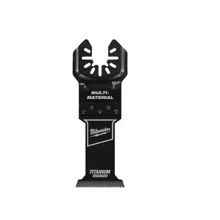 Open Box -  Milwaukee 49-25-1230 1-3/8 in. Titanium Bi-Metal Universal Fit Wood and Metal Cutting Multi-Tool Oscillating Blade (10-Pack) MilwaukeeBullseye Deals