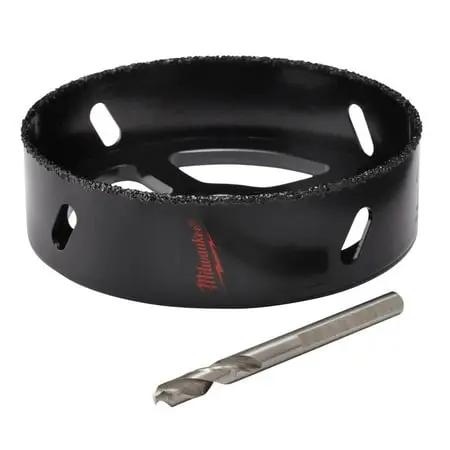 Open Box -  Milwaukee-49-56-0300 4-3/8 In. Recessed Light Hole Saw MilwaukeeBullseye Deals