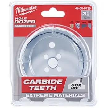 Open Box -  Milwaukee-49-56-0739 3-5/8 in. Hole Dozer with Carbide Teeth MilwaukeeBullseye Deals