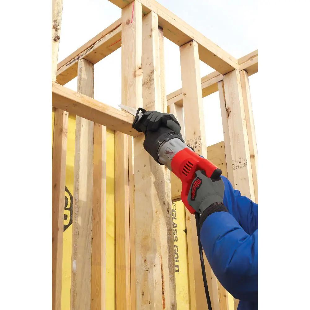 Open Box -  Milwaukee 6538-21 15.0 Amp Super Sawzall Reciprocating Saw MilwaukeeBullseye Deals