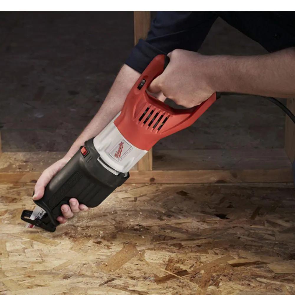 Open Box -  Milwaukee 6538-21 15.0 Amp Super Sawzall Reciprocating Saw MilwaukeeBullseye Deals