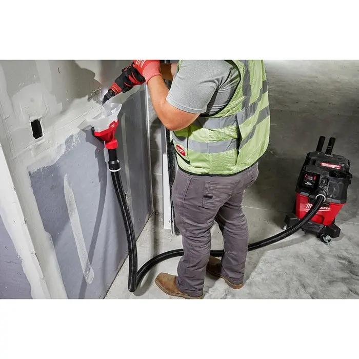 Open Box -  Milwaukee AIR-TIP 1-1/4 in. - 2-1/2 in. Dust Collector Wet/Dry Shop Vacuum Attachment (1-Piece) MilwaukeeBullseye Deals