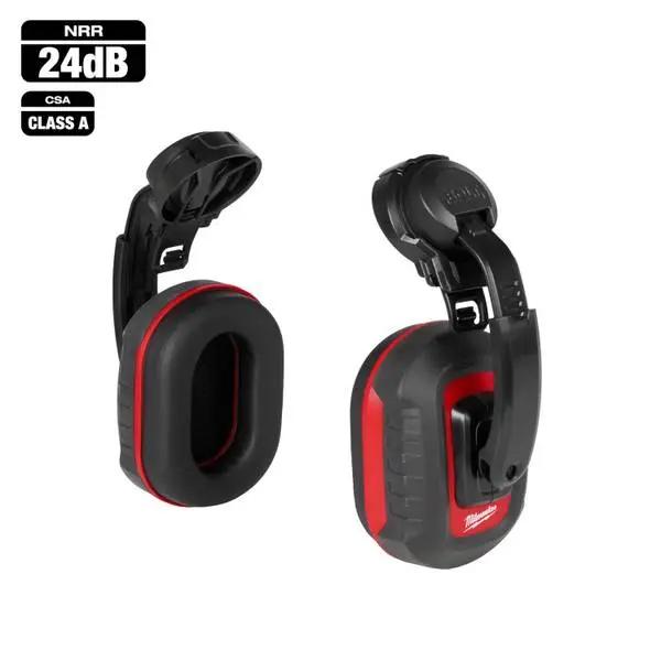 Open Box -  Milwaukee BOLT Earmuffs with Noise Reduction Rating of 24 dB, Earmuffs 24 dB MilwaukeeBullseye Deals