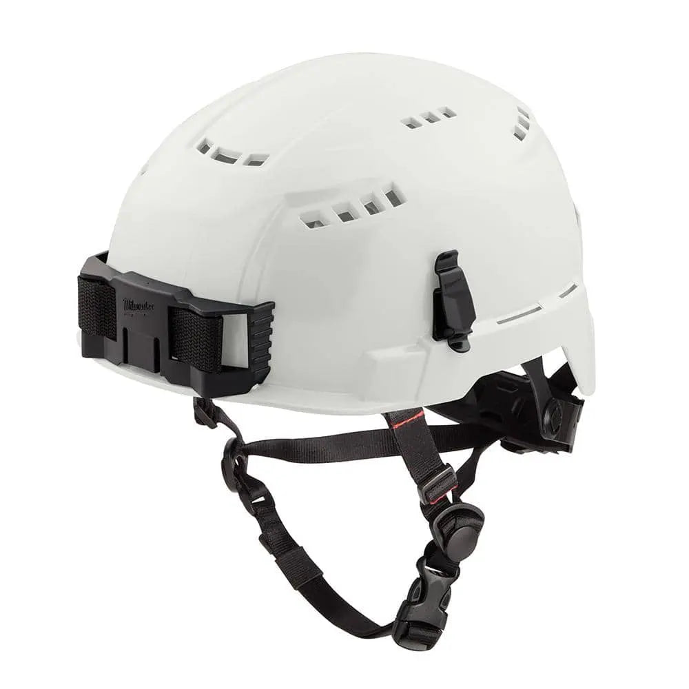 Open Box -  Milwaukee BOLT White Type 2 Class C Vented Safety Helmet - Secondipity