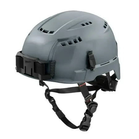 Open Box -  Milwaukee Gray Vented Helmet With Bolt Type 2 Class C MilwaukeeBullseye Deals