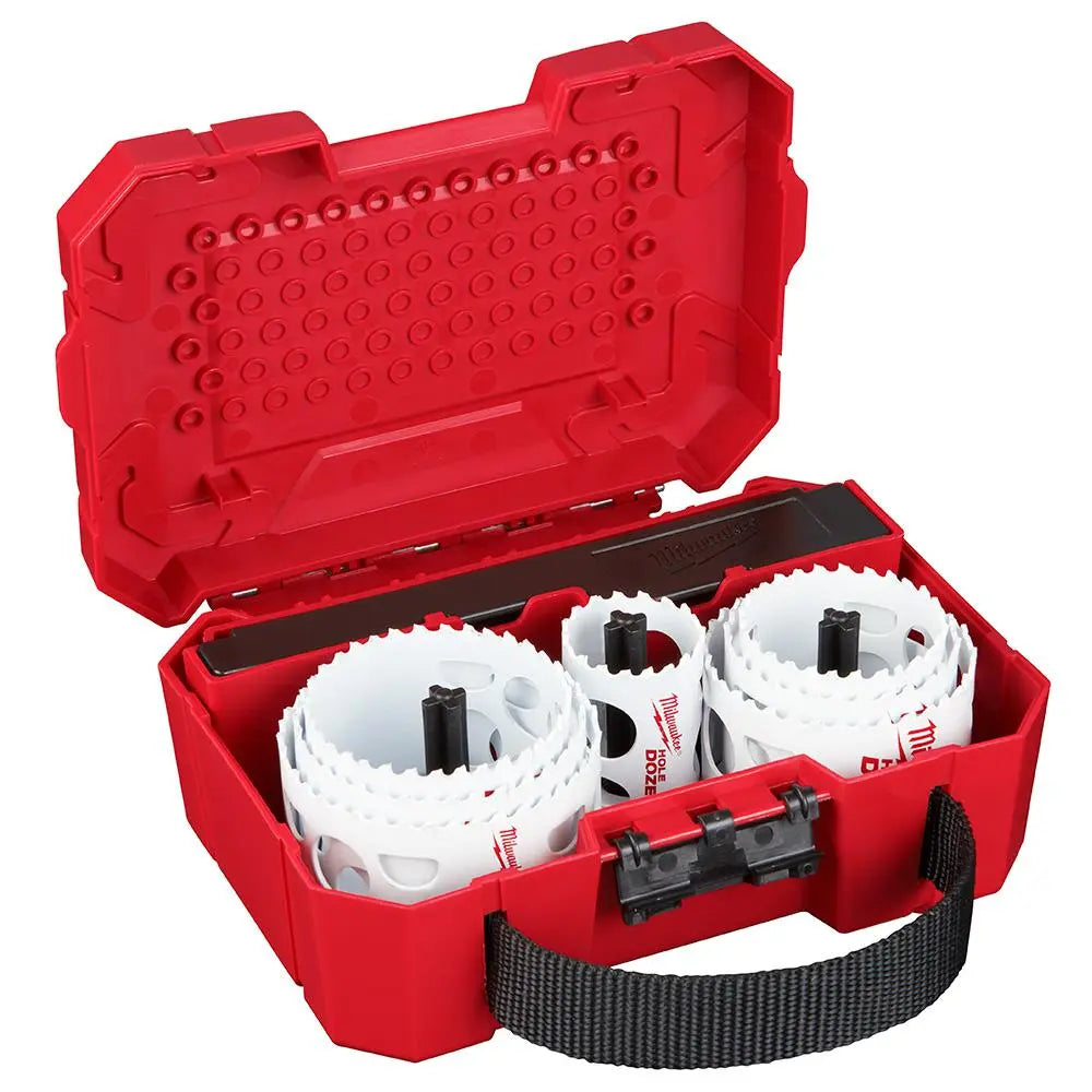 Open Box -  Milwaukee Hole Dozer General Purpose Bi-Metal Hole Saw Set (11-Piece) MilwaukeeBullseye Deals