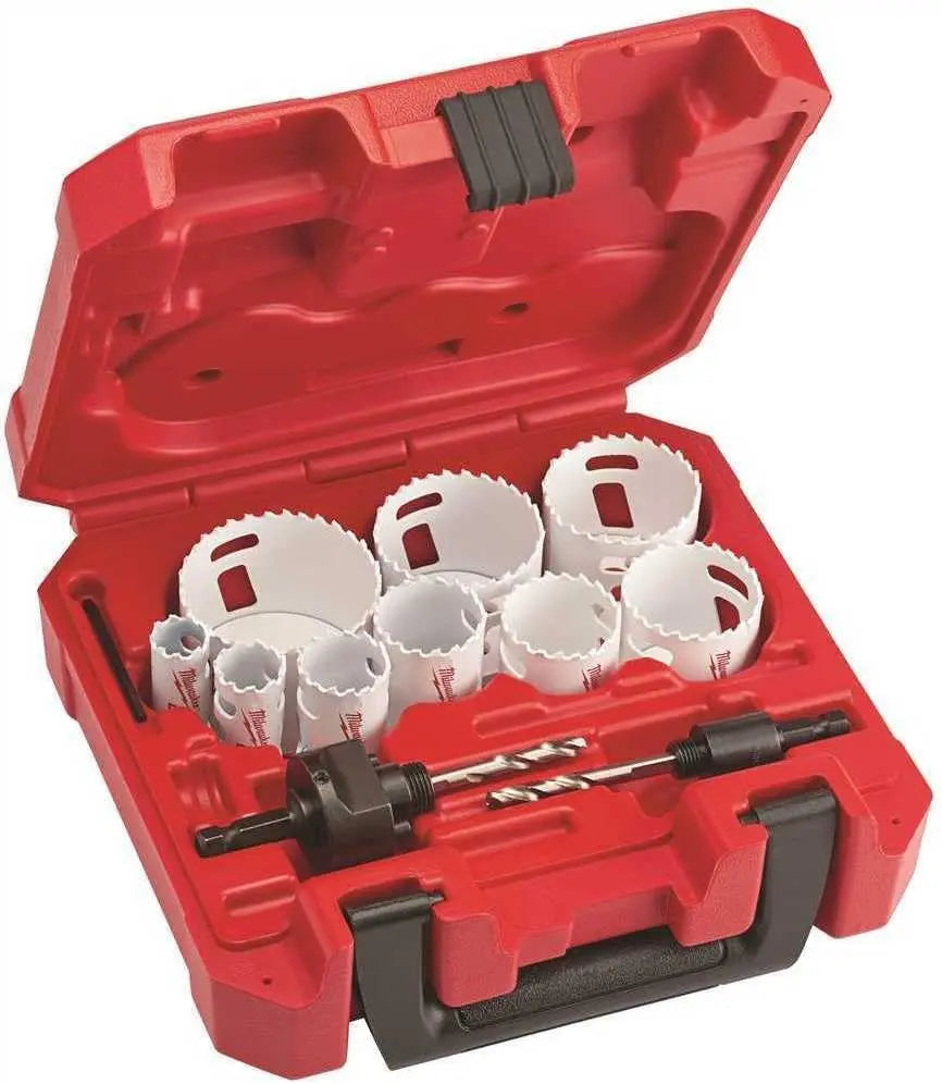 Open Box -  Milwaukee Hole Dozer General Purpose Bi-Metal Hole Saw Set (11-Piece) MilwaukeeBullseye Deals
