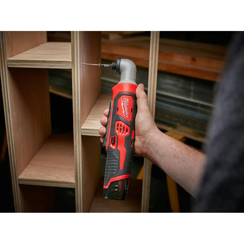 Open Box -  Milwaukee M12 12-V Lithium-Ion Cordless 1/4" Right Angle Hex Impact Driver MilwaukeeBullseye Deals
