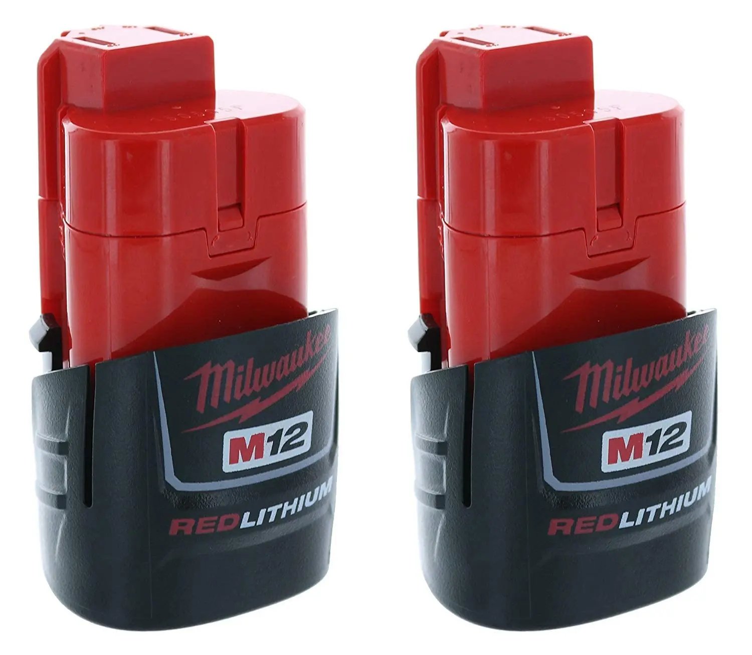 Open Box -  Milwaukee M12 12-Volt Lithium-Ion Compact Battery (2-Pack) MilwaukeeBullseye Deals