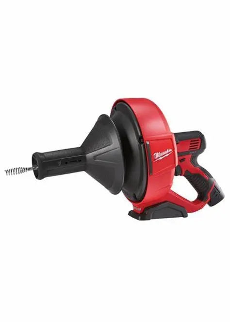 Open Box -  Milwaukee M12 12-Volt Lithium-Ion Cordless Auger Snake Drain Cleaning Kit MilwaukeeBullseye Deals