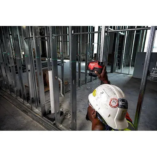 Open Box -  Milwaukee M12 12-Volt Lithium-Ion Cordless Green 125 ft. Cross Line and Plumb Points Laser Level (Tool-Only) MilwaukeeBullseye Deals