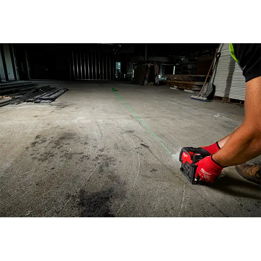 Open Box -  Milwaukee M12 12-Volt Lithium-Ion Cordless Green 125 ft. Cross Line and Plumb Points Laser Level (Tool-Only) MilwaukeeBullseye Deals