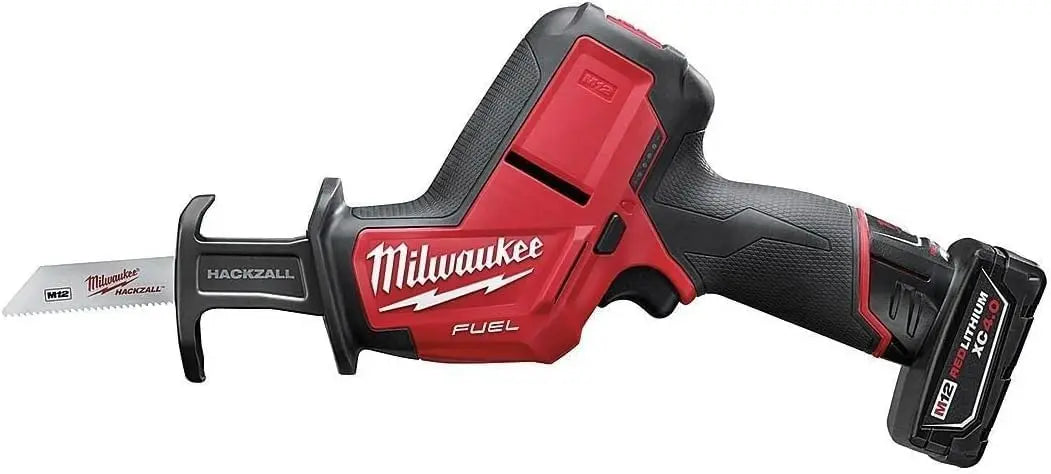 Open Box -  Milwaukee M12 FUEL 12-Volt Lithium-Ion Cordless HACKZALL Reciprocating Saw Kit MilwaukeeBullseye Deals