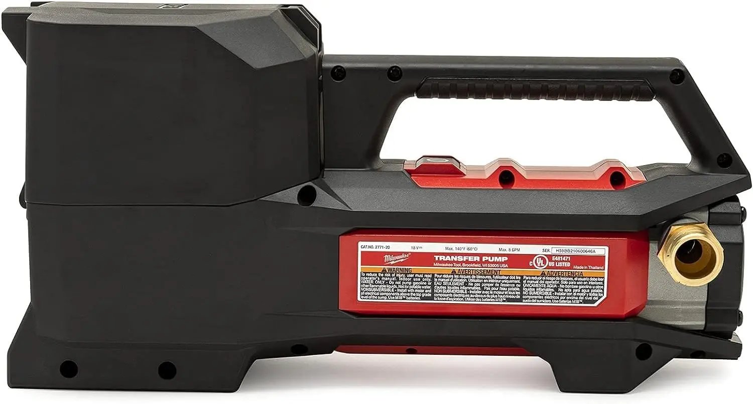 Open Box -  Milwaukee M18 18-Volt 1/4 HP Lithium-Ion Cordless Transfer Pump (Tool Only) MilwaukeeBullseye Deals