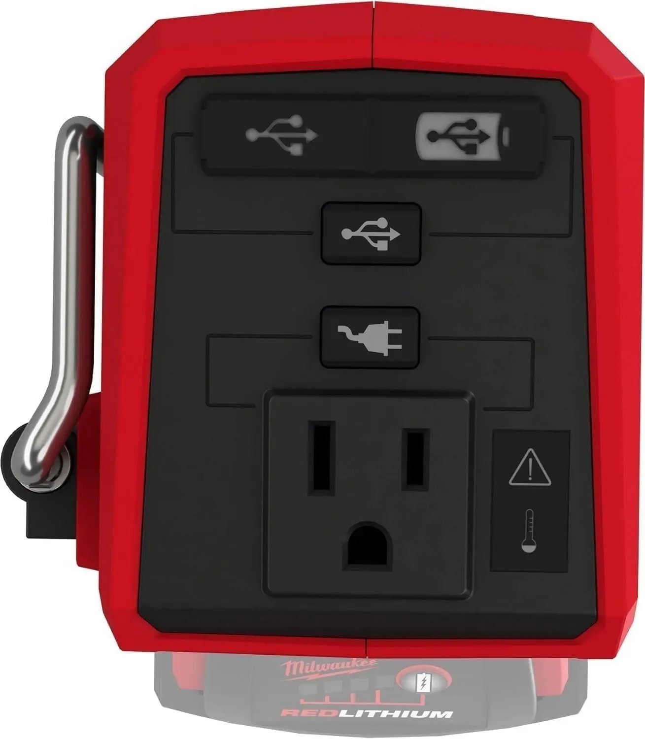 Open Box -  Milwaukee M18 18-Volt Lithium-Ion 175-Watt Powered Compact Inverter for M18 Batteries (Tool-Only) MilwaukeeBullseye Deals