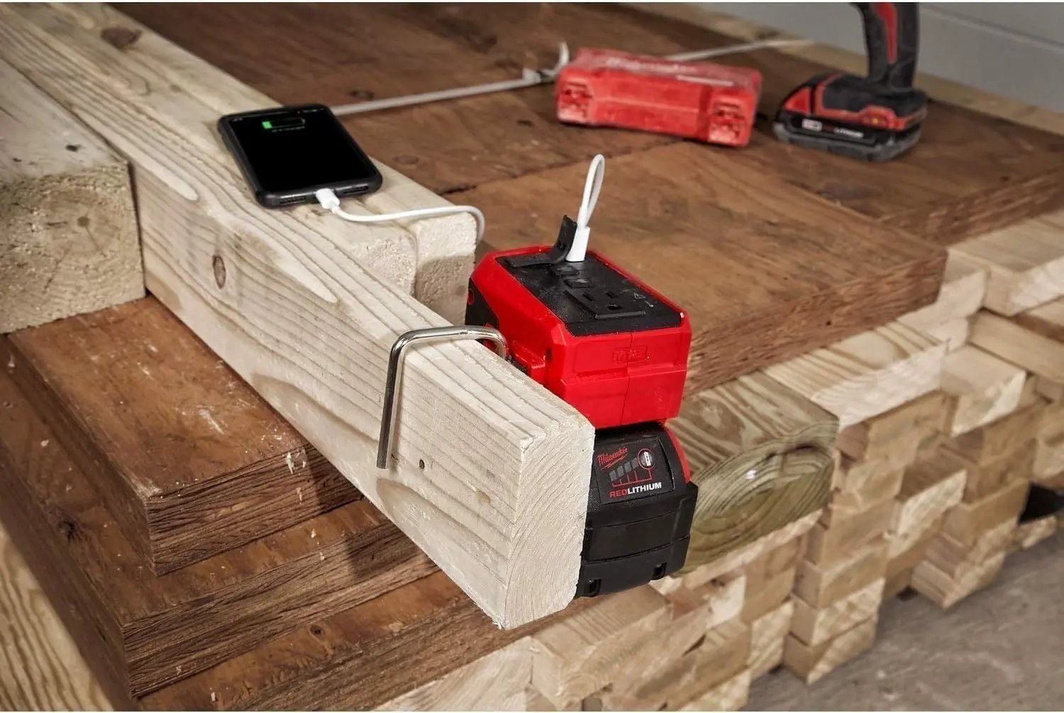 Open Box -  Milwaukee M18 18-Volt Lithium-Ion 175-Watt Powered Compact Inverter for M18 Batteries (Tool-Only) MilwaukeeBullseye Deals