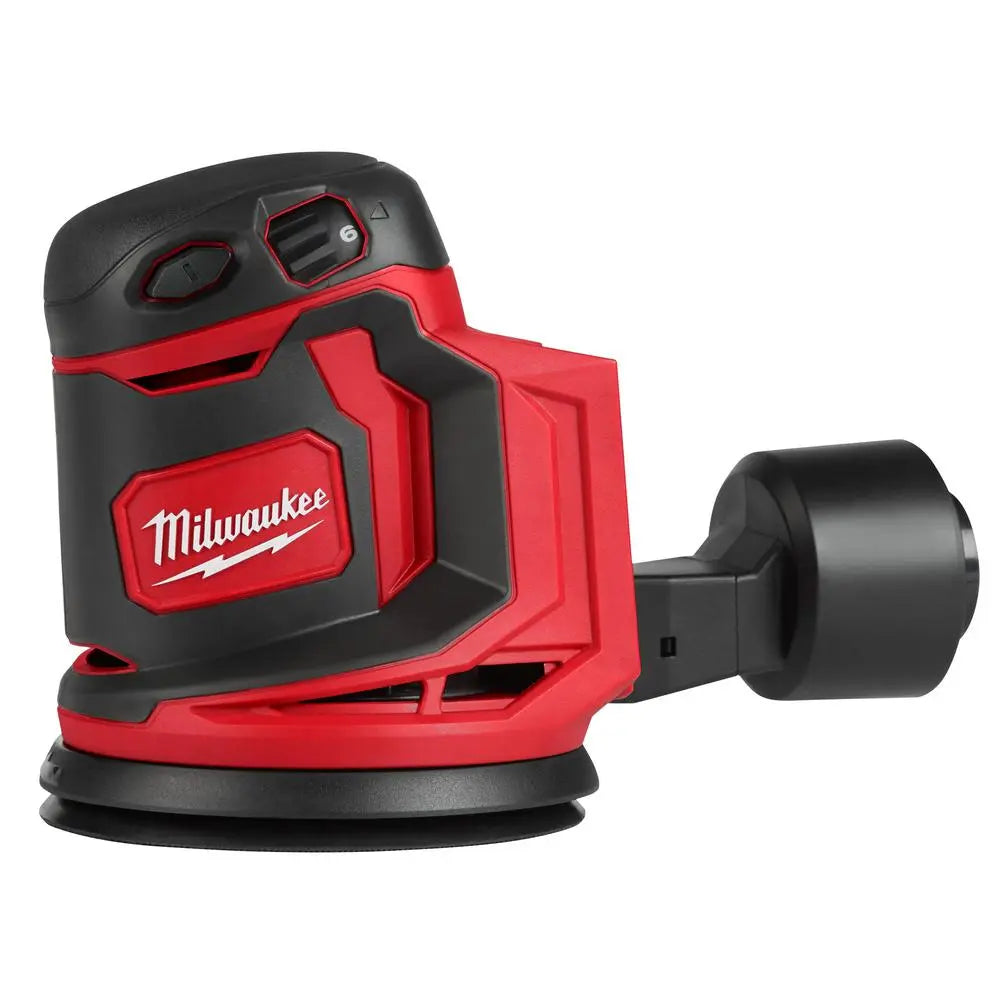 Open Box -  Milwaukee M18 18-Volt Lithium-Ion Cordless 5 in. Random Orbit Sander (Tool-Only) MilwaukeeBullseye Deals