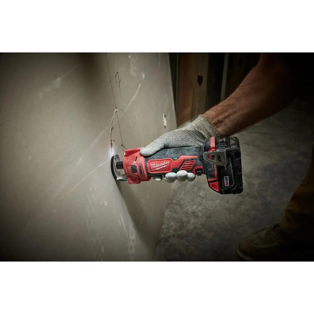 Open Box -  Milwaukee M18 18-Volt Lithium-Ion Cordless Drywall Cut Out Tool (Tool-Only) Milwaukee