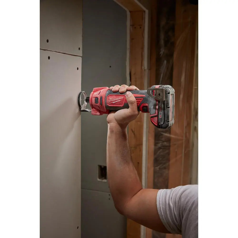 Open Box -  Milwaukee M18 18-Volt Lithium-Ion Cordless Drywall Cut Out Tool (Tool-Only) Milwaukee