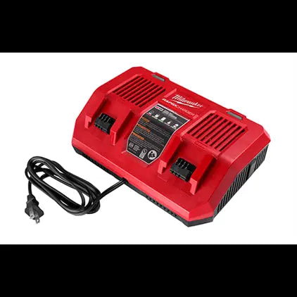 Open Box -  Milwaukee M18 18-Volt Lithium-Ion Dual Bay Rapid Battery Charger - Secondipity