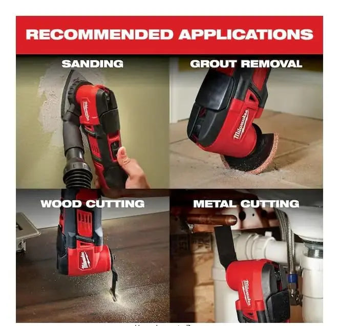 Open Box -  Milwaukee M18 18V Lithium-Ion Cordless Oscillating Multi-Tool Kit with one 1.5 Ah Battery & Charger MilwaukeeBullseye Deals