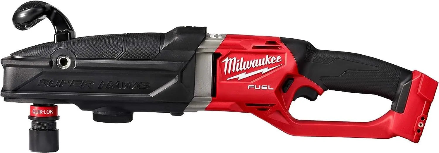 Open Box -  Milwaukee M18 FUEL 18-Volt Lithium-Ion Brushless Cordless GEN 2 SUPER HAWG 7/16 in. Right Angle Drill (Tool-Only) MilwaukeeBullseye Deals