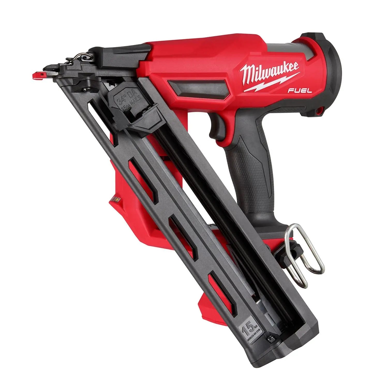 Open Box -  Milwaukee M18 FUEL 18-Volt Lithium-Ion Brushless Cordless Gen II 15-Gauge Angled Finish Nailer (Tool-Only) MilwaukeeBullseye Deals